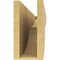 Ekena Millwork 5"W x 30"D x 10"H Thin Crestline Rough Cedar Woodgrain TimberThane Corbel, Primed Tan CORUR05X30X10CRERCPR - alternate 6